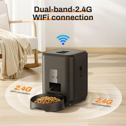 SmartFeed Pro — WiFi Automatic Pet Feeder with App Control