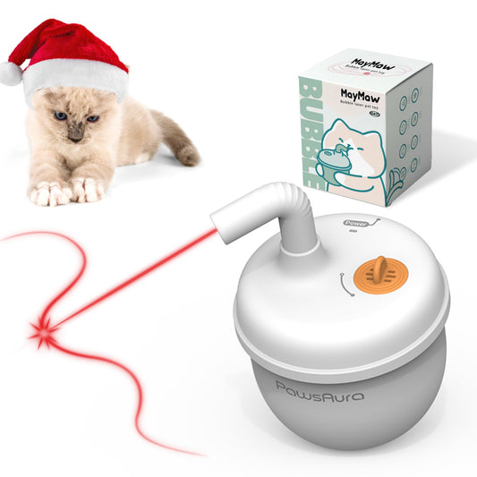 PurrBeam — 360° Auto Cat Laser Toy (Tumbler Design + Catnip)