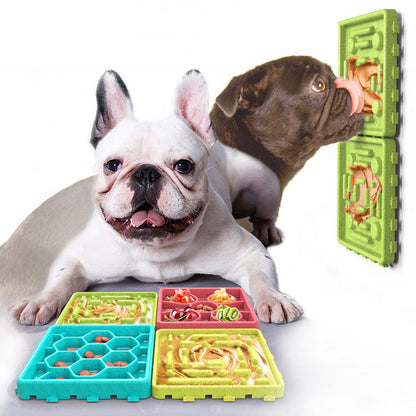 LickMat Spa — Slow Feeder Dog Licking Mat with Suction (Anxiety Relief)