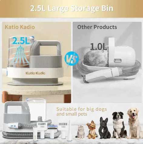 FurVac Pro in use on dog