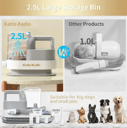 FurVac Pro in use on dog