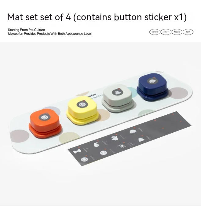 PawTalk — Recordable Dog Communication Buttons (Teach Your Dog to Talk)