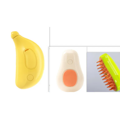 SteamGroom — 3-in-1 Steam Pet Hair Brush (Groom + Massage)