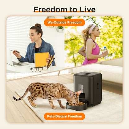 SmartFeed Pro — WiFi Automatic Pet Feeder with App Control